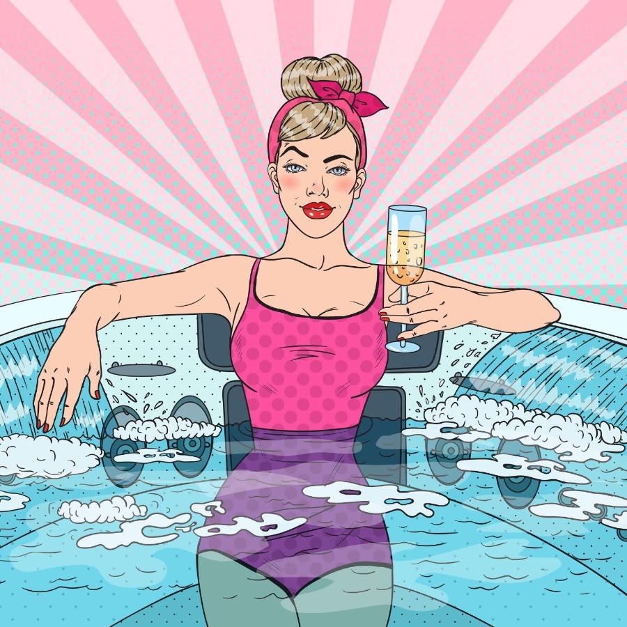 Prive Apartment With Use Of Outside Jacuzzi 阿帕多恩 外观 照片